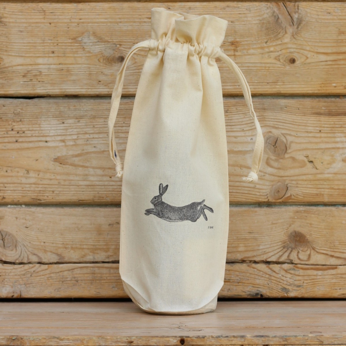 Hare Cotton Bottle Gift Bag