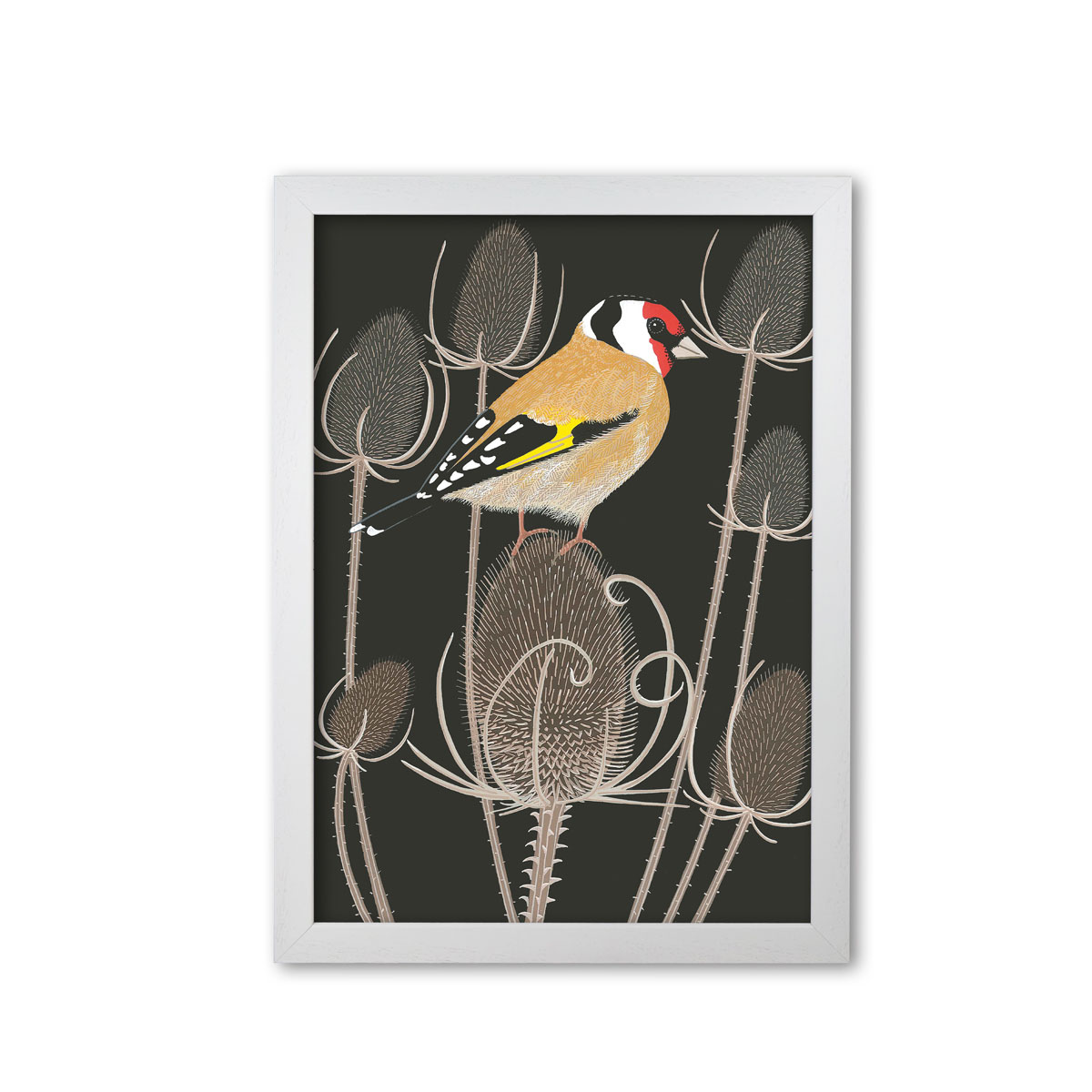 Goldfinch Garden Bird Mounted And Framed Print