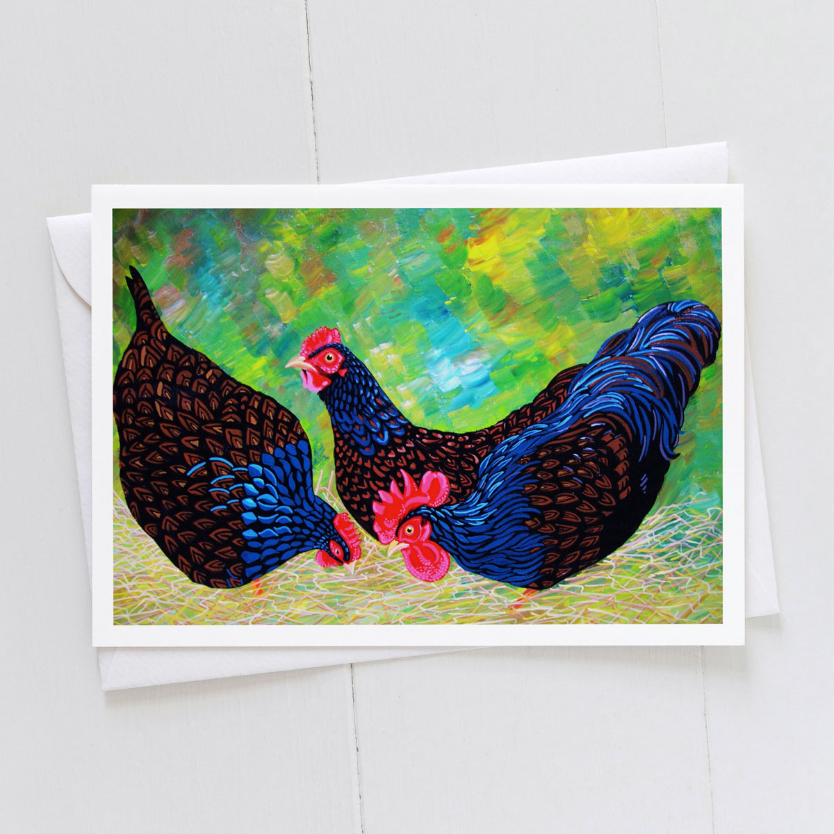 Barnevelds Chicken Greeting Card