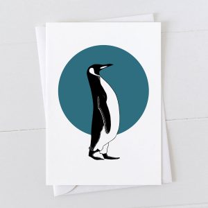 Penguin Spot Greeting Card