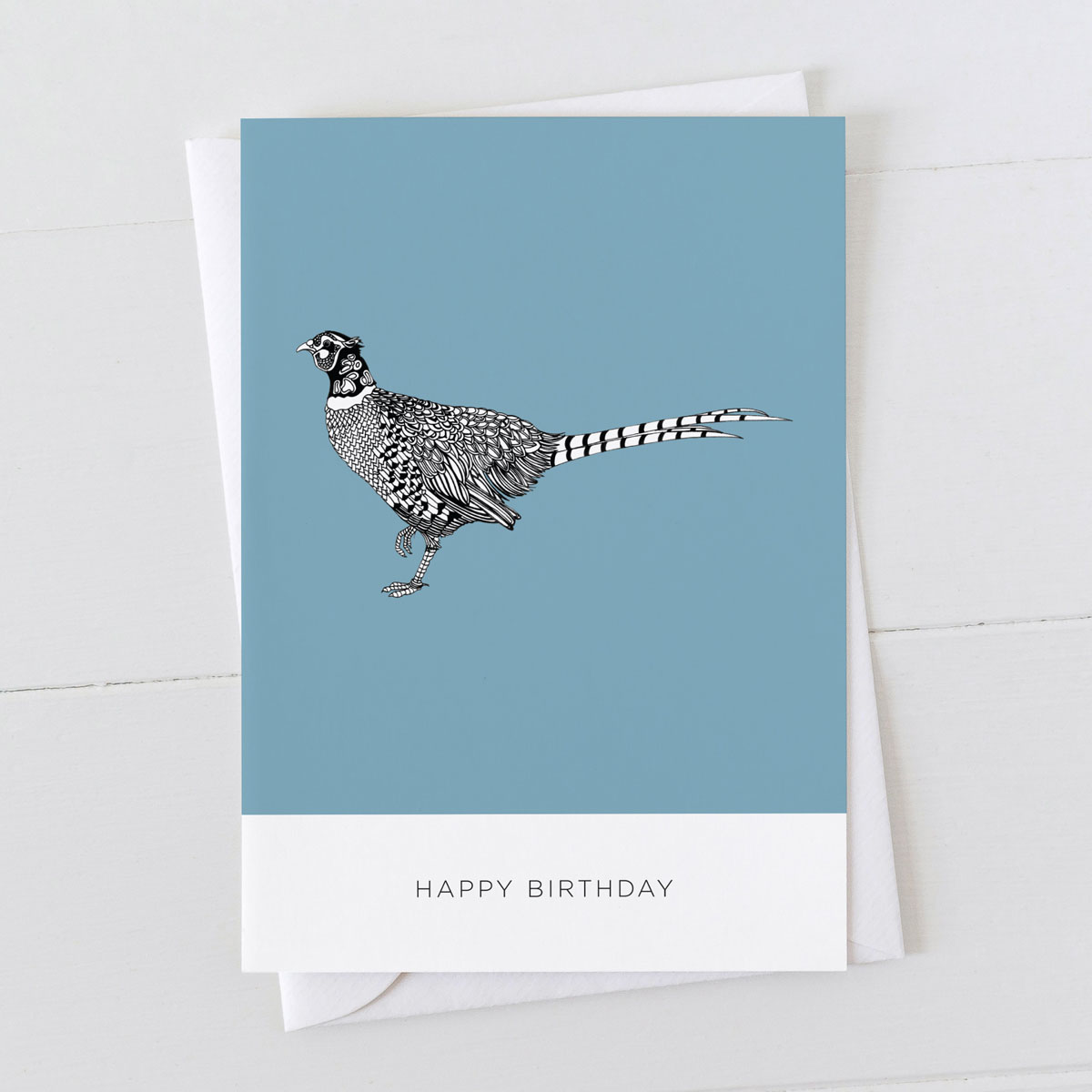 Pheasant Happy Birthday Card