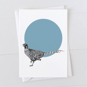 Pheasant Spot Greeting Card