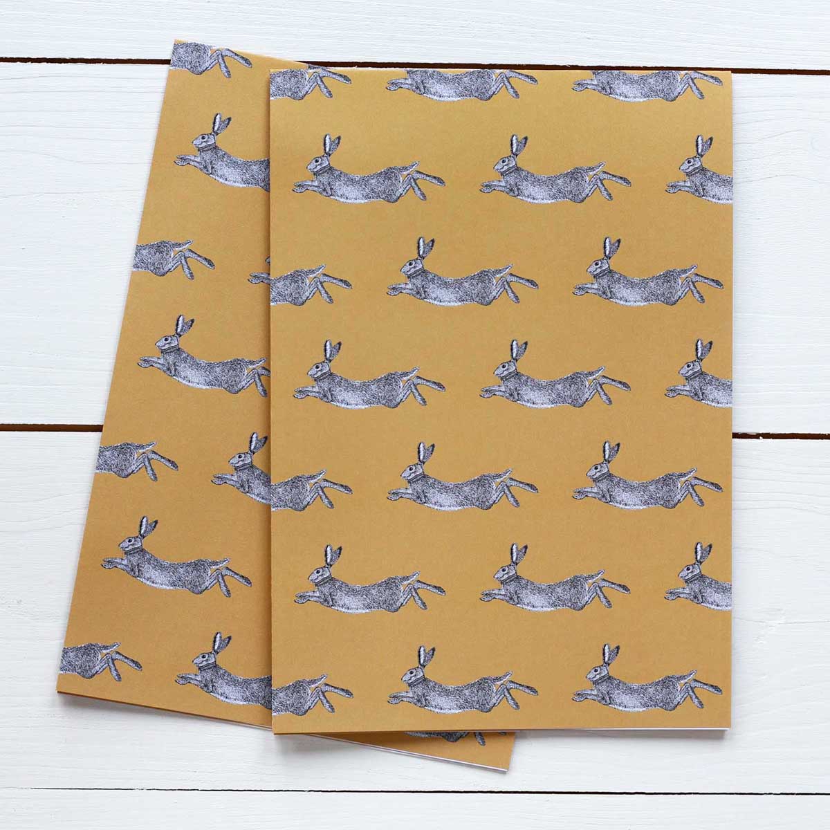Hare Gift Wrap with Card Set | Bird the Artist