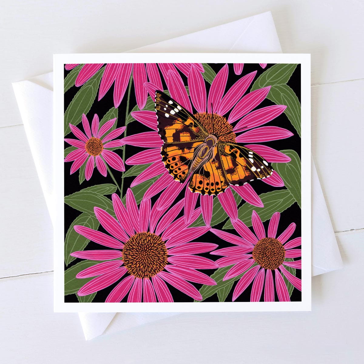 Painted Lady Butterfly Card